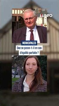 They obtained the same number of votes in the municipal elections.