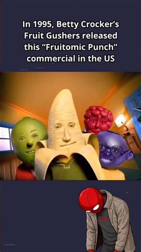 Another weird ad: Fruit Gushers 1995