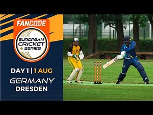 🔴 FanCode European Cricket Series Germany, Dresden, 2022 | Day 1 | T10 Live Cricket