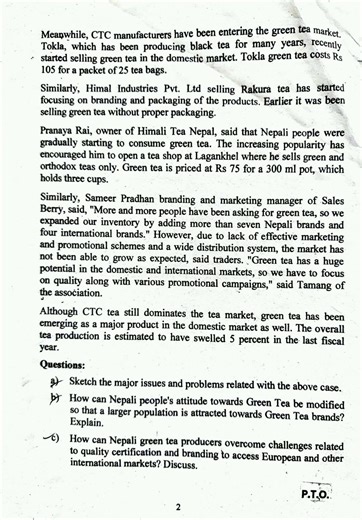 MBS 1ST SEMESTER MKT 511: MARKETING MANAGEMENT