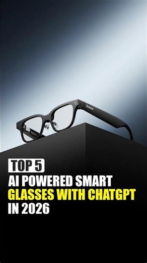 AI Smart Glasses with ChatGPT Are the Future (2026) #aiglasses #2026