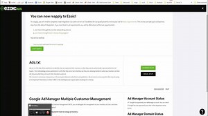 set up an ads txt Ezoic file for Blogger