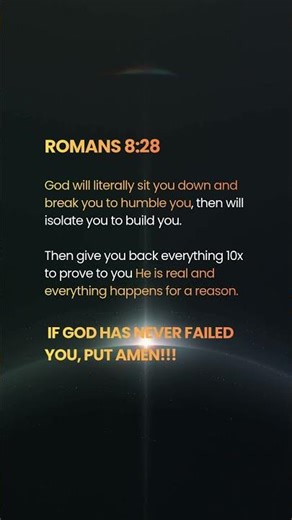 God Is Building You | Romans 8:28 #faith #god #growyourfaith