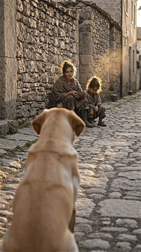Why did he beg for food? The ending will melt your heart! #shorts