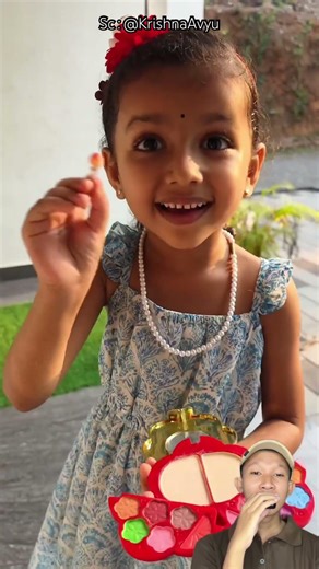 KETIKA PUJA MAIN MAKE UP SAMA KAKAK 😂 @KrishnaAvyu #shorts #feedshorts #remix