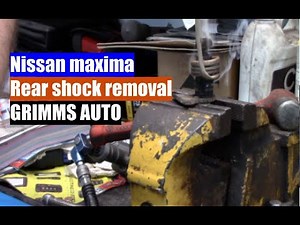 Nissan Maxima Rear Shock Removal
