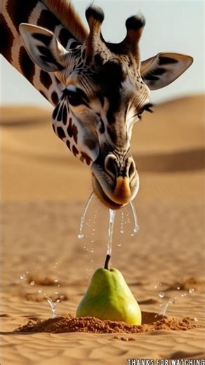 A Giraffe Cried for This Tree 😢 | Emotional Desert Story | #shorts #tree