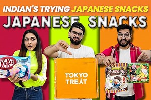 52K views · 1.2K reactions | Indians Trying JAPANESE Snacks | Foodie We | Facebook