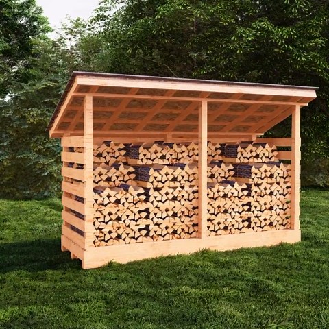DIY Firewood Shed Plans: 4x12 Ft Ventilated Wooden Storage (PDF Download) - Etsy