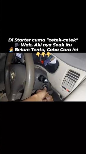 Cara mengatasi tiba-tiba mobil nggak bisa distarter, kamu bisa cara ini
