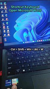 70K views · 1.1K reactions | Cara Cepat Buka Microsoft Word, Excel...