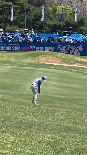 [우리금융챔피언십] 임성재 프로 세컨 아이언샷 직캠