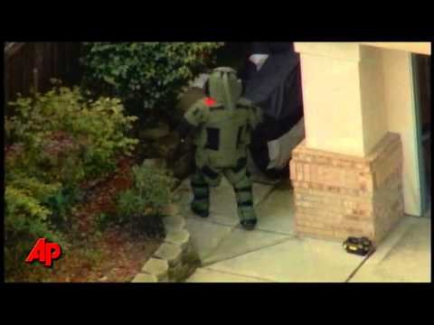 Raw Video: Calif. Pipe Bomb Explosion Injures 1