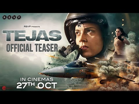 Tejas Official Teaser | Kangana Ranaut | Sarvesh M | Ronnie S | In Cinemas 27 Oct