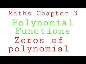 7. Polynomial functions | Rational root | conjugate theorem|