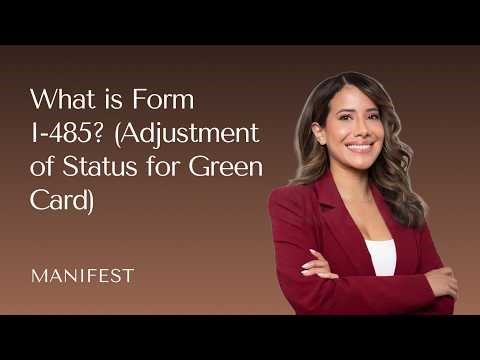 Form I-485 Guide: How to Adjust Status in 2026