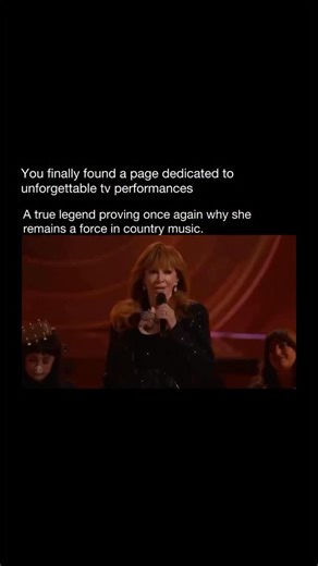 Unforgettable TV Performances on Instagram: "Reba McEntire’s 2026 Grammys performance was a masterclass in timeless country brilliance. Her voice carried the warmth, strength, and storytelling magic that only Reba can deliver, instantly commanding the entire room. Every moment felt both nostalgic and fresh, reminding fans why she remains one of music’s most enduring icons. It was a performance that honored her legacy while proving she’s still at the top of her game. #RebaMcEntire #Grammys2026 #C