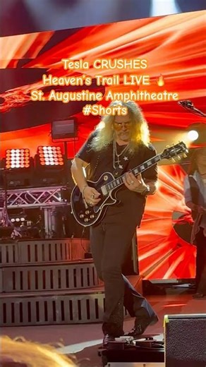 Tesla – Heaven’s Trail LIVE 🔥 St. Augustine Amphitheatre | March 8, 2027 #Shorts