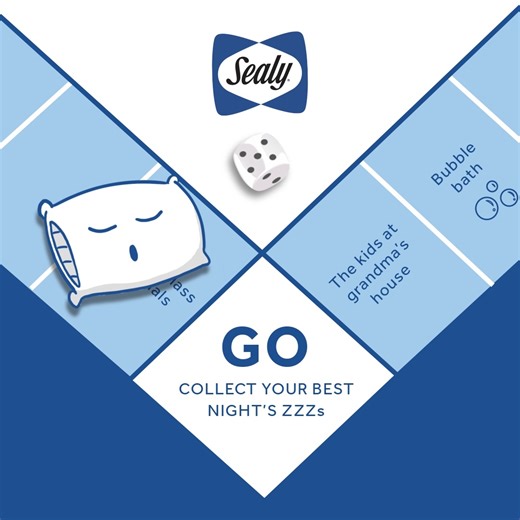 237K views · 27 reactions | Pass go & collect your sweetest dreams ☁️☁️ | Sealy Mattress | Facebook