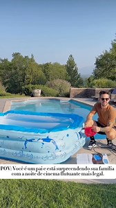 Que ideia incrivel para fazer em familia #piscina #satisfatorio #instareels #satisfying #satisfação #satisfyingvideos #satisfy #satisfaction #piscinas #limpeza #viral #reelsviral #instavideo #instastory #reels | Rhuan Felix