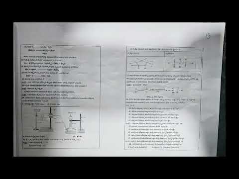 Science Question paper of 2025 and key answer
