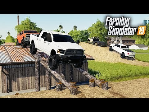 FS19- BUILDING A TRUCK OFF-ROAD PARK! ADDING ON TO THE TRUCK DEALERSHIP