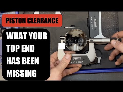 Piston Clearance: Why & How to Check it