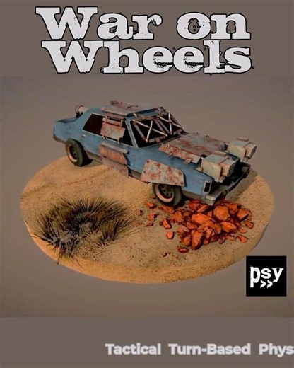 X-COM Meets Mad Max: Turn-Based Car Combat