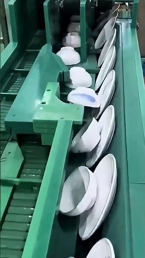 Modern Ceramic Plate Sorting System - Good tools and machinery make work easy