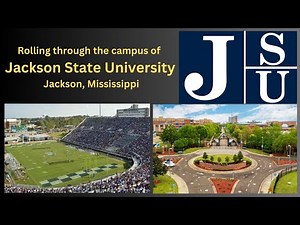 Rolling through the campus of Jackson State University in Jackson, Mississippi (4k)