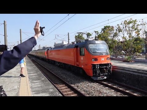 彷彿來到美國！E500敲警鐘，飆車！103次，E500自強急行，後壁通過。