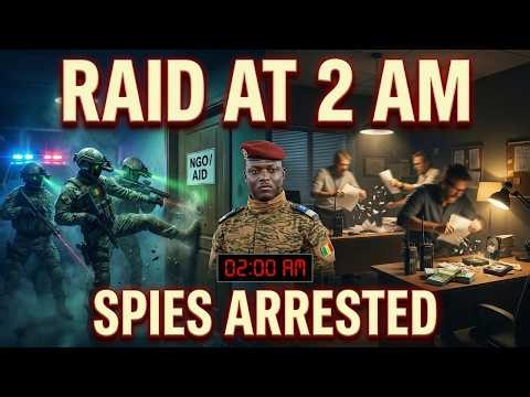 RAID AT 2 AM: Traoré Orders Arrest of Spies Posing as Aid Workers