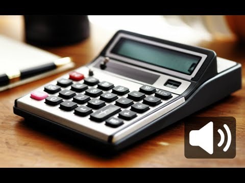1 Hour Loop of Mechanical Calculator Sound Effect - Ambient Industrial Soundscape