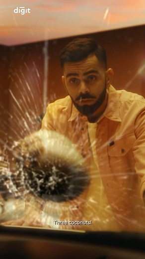 14 reactions · 7 comments | What to when your car had an unfortunate incident? 1. Take a deep breath. 2. Record a video. 3. Submit. 4. Smile. Because That’s it. That’s Digit. {digit, digit insurance, virat, virat kohli, motor insurance, car insurance, smooth claim process, paperless} | Digit Insurance | Facebook