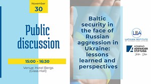 LIIA discussion: 'Baltic security in the face of Russian aggression in Ukraine'