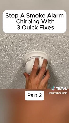 Stop Smoke Alarm Chirping: 3 Simple Solutions