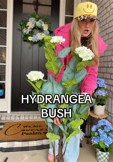 4ft faux hydrangea bushes for your front porch 🌿 these are the tall, full statement planters that completely change your curb appeal in minutes. Perfect for a spring porch refresh, outdoor entryway decor, patio styling, or farmhouse front door setup. They sell out FAST and typically don’t restock — so if they’re in stock right now… I wouldn’t wait. #S#SpringPorchDecorF#FrontPorchRefreshO#OutdoorDecorIdeasP#PorchStylingCurbAppeal @QVC, Inc
