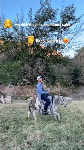 Ayrıldık Diye Hızlı Kullanma Sakın! 😂🐴 #shorts 😱😱