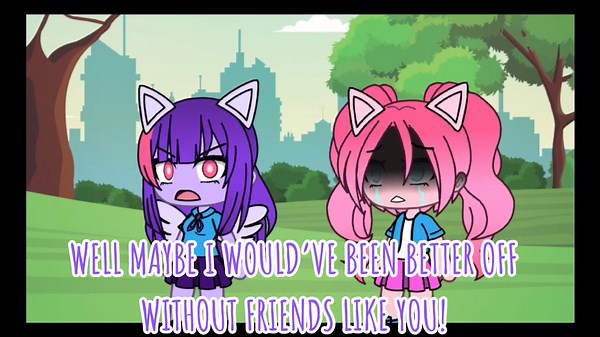 Twilight and Pinkie Friendship Dispute in MLP Gacha Life