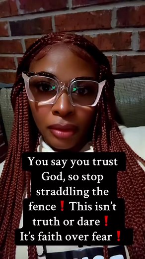 Faith over fear ! Stop straddling the fence. God knows best . God’s way is better . #fypviralシ#FaithOverfear #Godwayisbetter #facebookpost | BJ Page