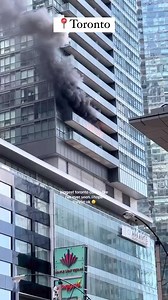 124K views · 121 reactions | Massive fire at 15 York Street today . Fire fighters currently at the scene, and no injuries have been confirmed : @tayy_lorde via @toronto_only #TorontoCulture - #toronto | Toronto Culture | Facebook