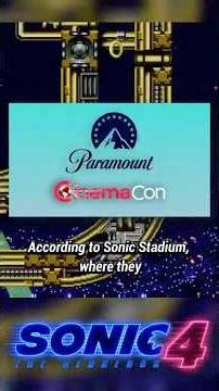New Sonic Movie 4: CinemaCon Information! #shorts #shortsfeed #shortvideo