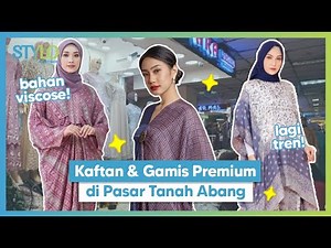Model Baju Gamis dan Kaftan Hijab Premium, Terbaru 2023 untuk Lebaran | Stylo