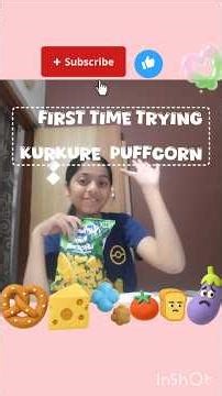 first time trying Kurkure puffcorn cheese..