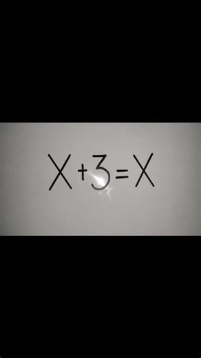 ✅ ¿Cuánto vale x? x 3 = x #ecuación #FunciónLineal #retoalgebraico | Matemáticas y Ciencias