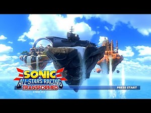Playing Sonic & All-stars Racing Transformed on PS3 part 11 the last gp and time attacks