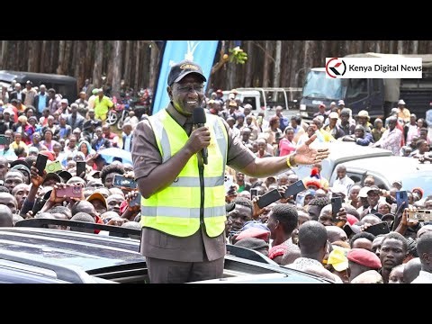 LIVE: President Ruto Commissioning 132kV Lessos–Kabarnet Transmission Line Project in Baringo!!