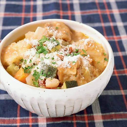 イタリアの食べる スープ リボリータ 作り方・レシピ | クラシル