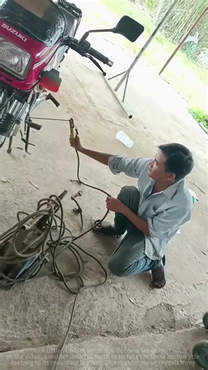 Motorcycle Pedal Welding: Quick Fix