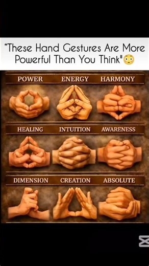 "These Hand Gestures Are More Powerful Than You Think"🫨